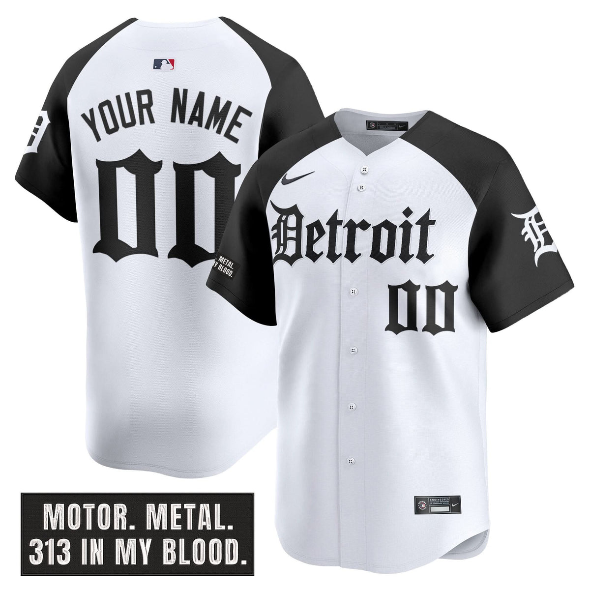 DT 'Motor Gothic Edition' Vapor Premier Limited Custom Jersey - Stitched