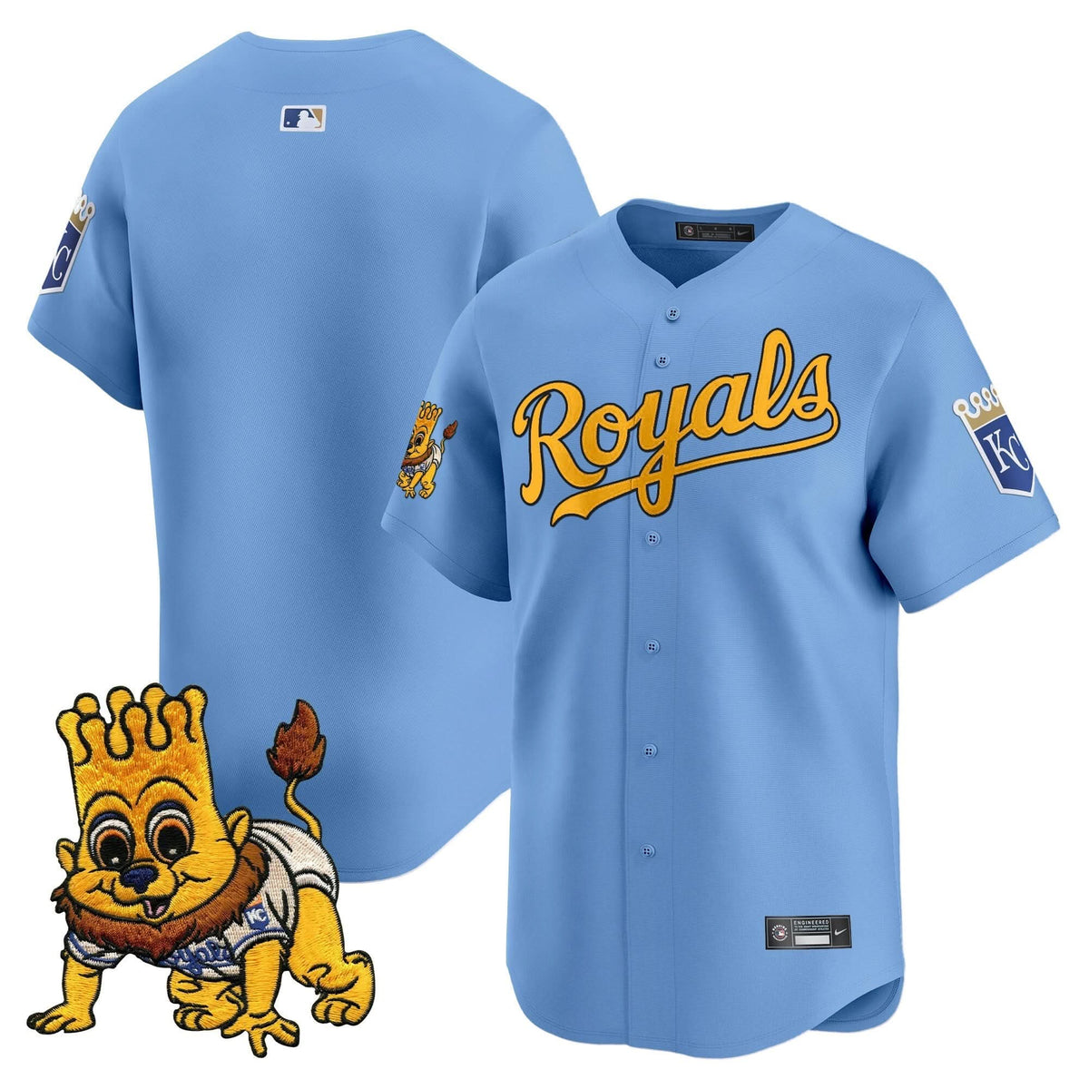 KCR Sluggerrr Patch Vapor Premier Limited Jersey - Stitched
