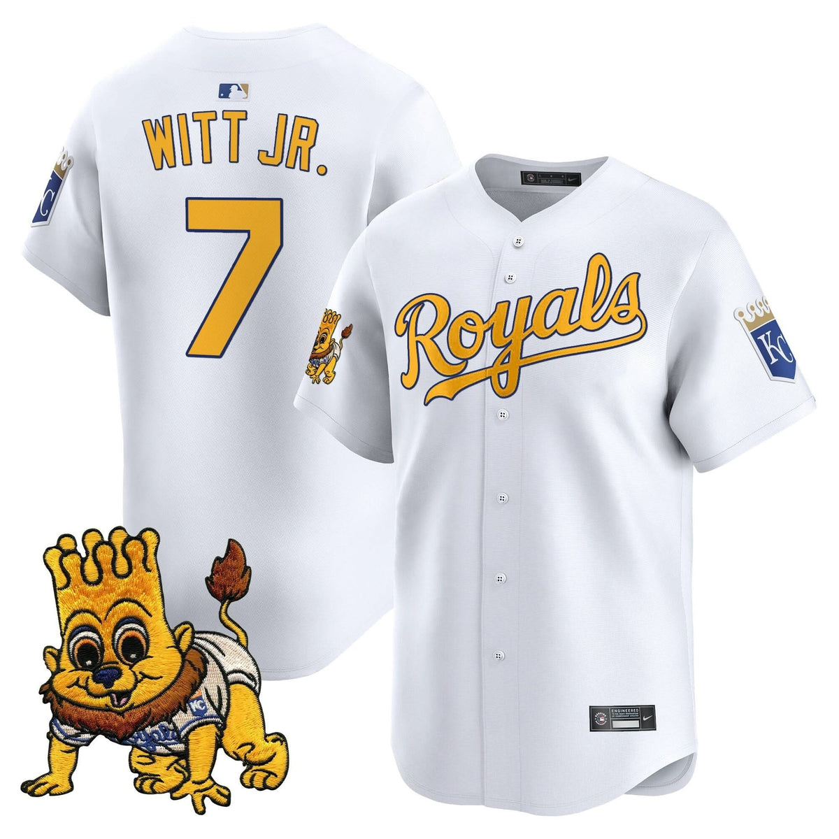 KCR Sluggerrr Patch Vapor Premier Limited Jersey - Stitched