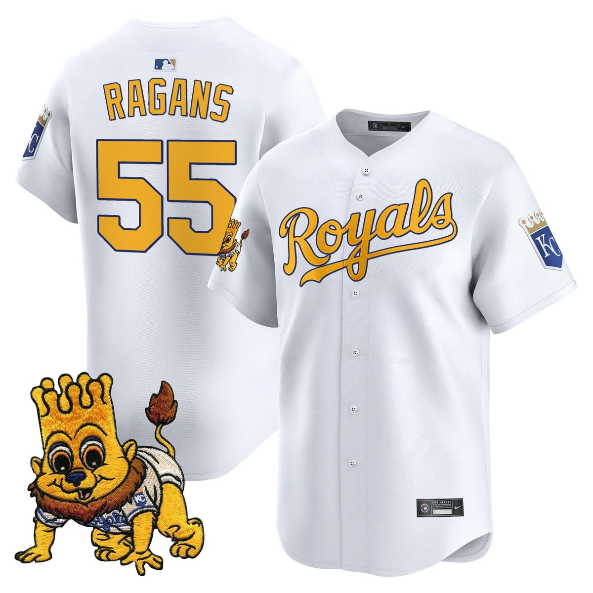 KCR Sluggerrr Patch Vapor Premier Limited Jersey - Stitched