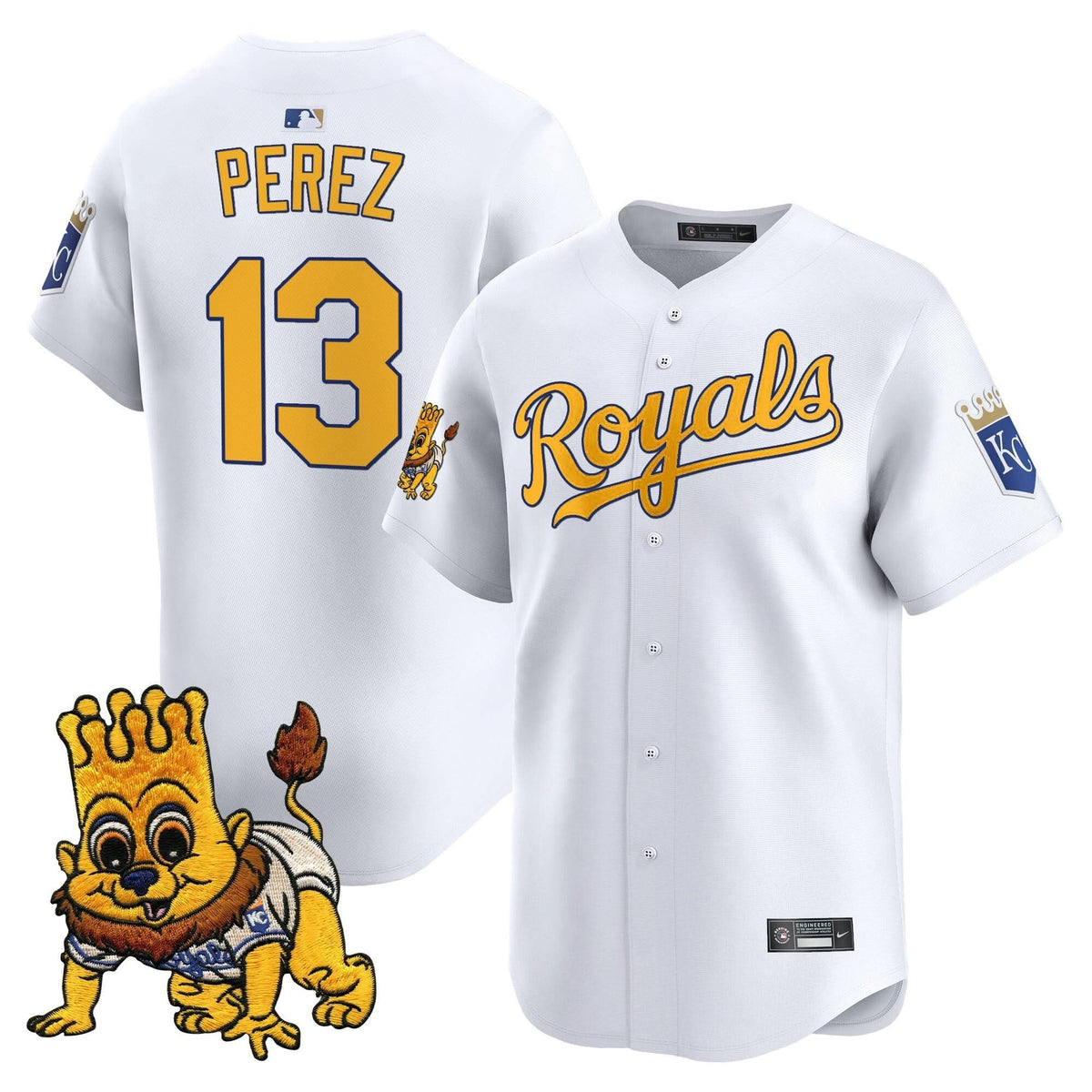KCR Sluggerrr Patch Vapor Premier Limited Jersey - Stitched