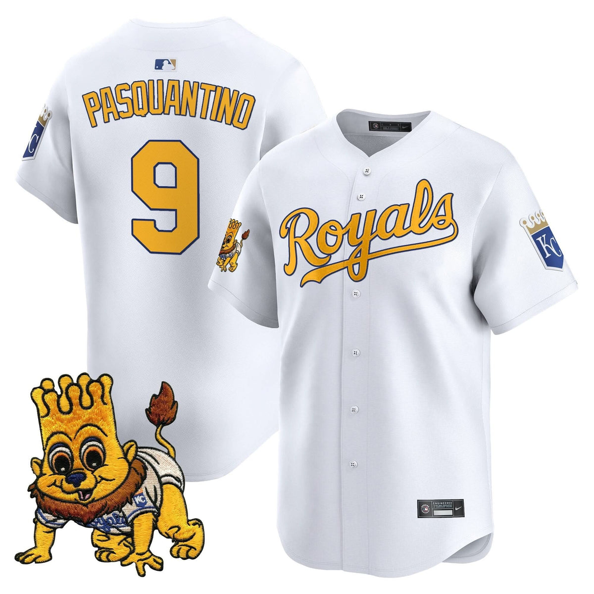 KCR Sluggerrr Patch Vapor Premier Limited Jersey - Stitched