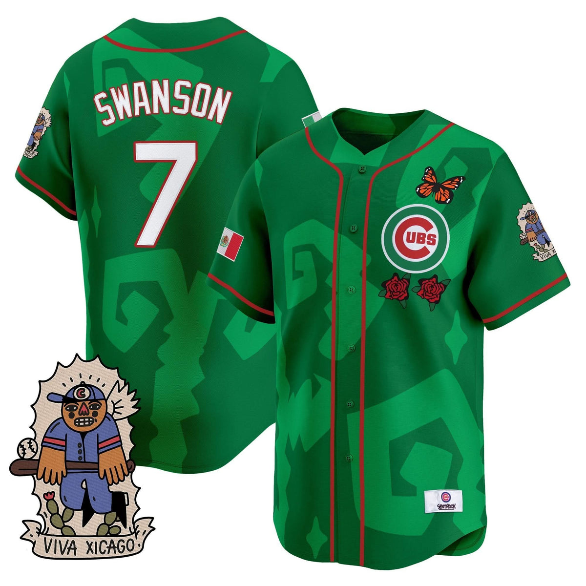 2025 CC Mexican Heritage Vapor Premier Limited Jersey - Stitched