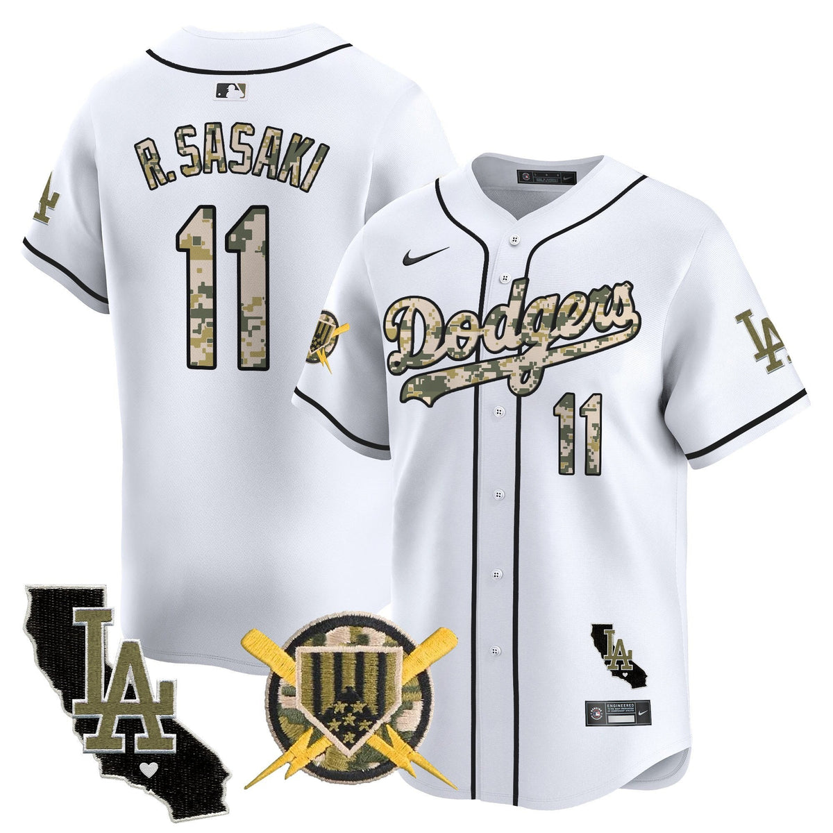 LAD Armed Forces Day Vapor Premier Limited Jersey - Stitched