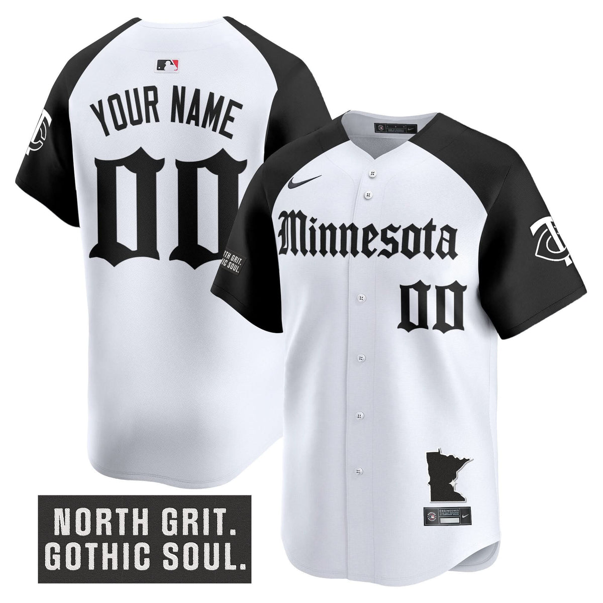 MT 'Gothic North Edition' Vapor Premier Limited Custom Jersey - Stitched
