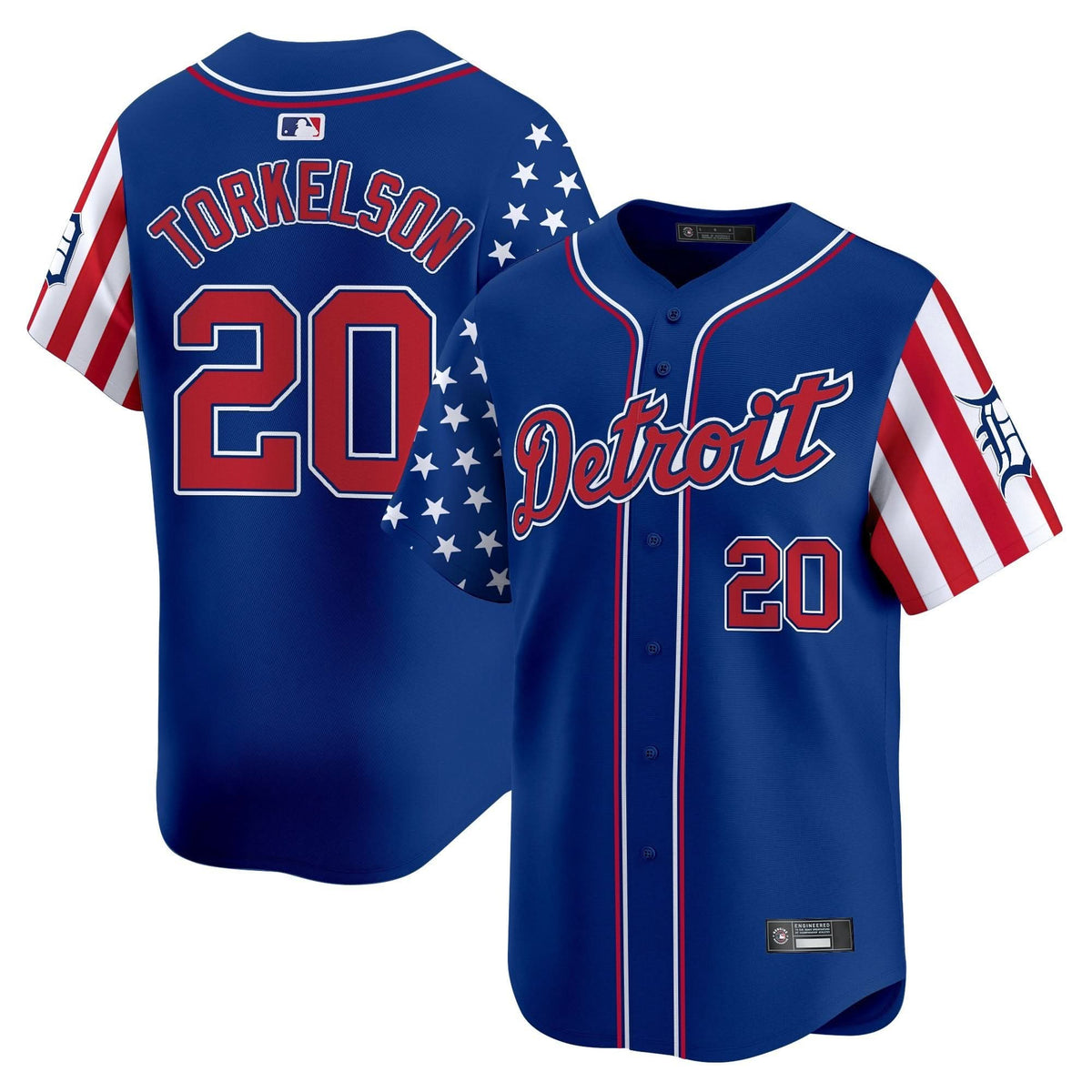 DT 2025 Independence Day Vapor Premier Limited Jersey - Stitched