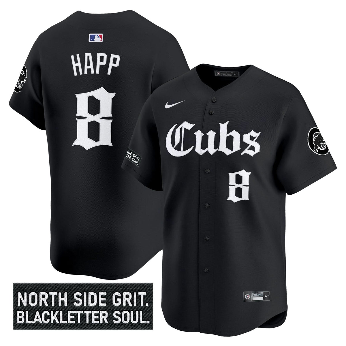 CC 'Gothic North Side Edition' Vapor Premier Limited Jersey - Stitched