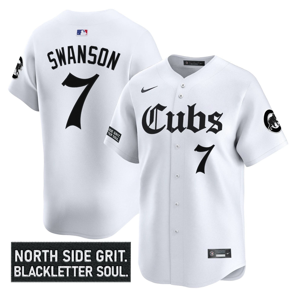 CC 'Gothic North Side Edition' Vapor Premier Limited Jersey - Stitched