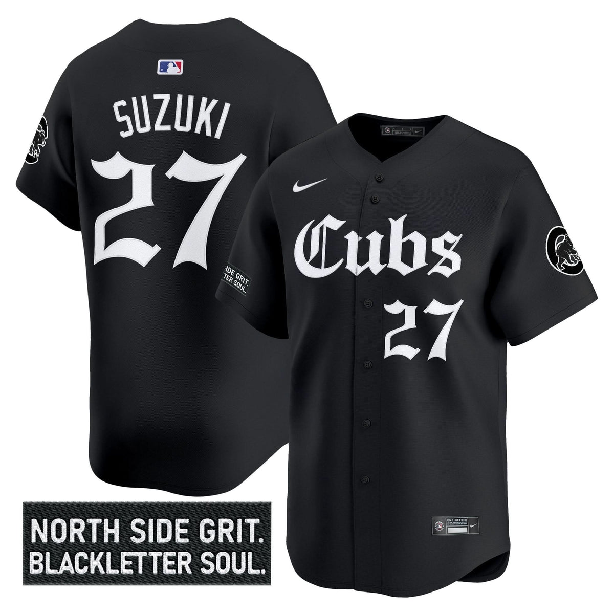 CC 'Gothic North Side Edition' Vapor Premier Limited Jersey - Stitched