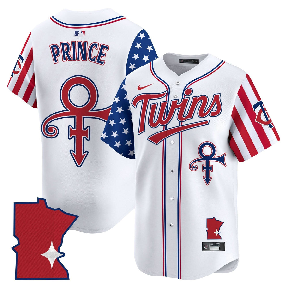 MT 2025 Independence Day Vapor Premier Limited Jersey - Stitched