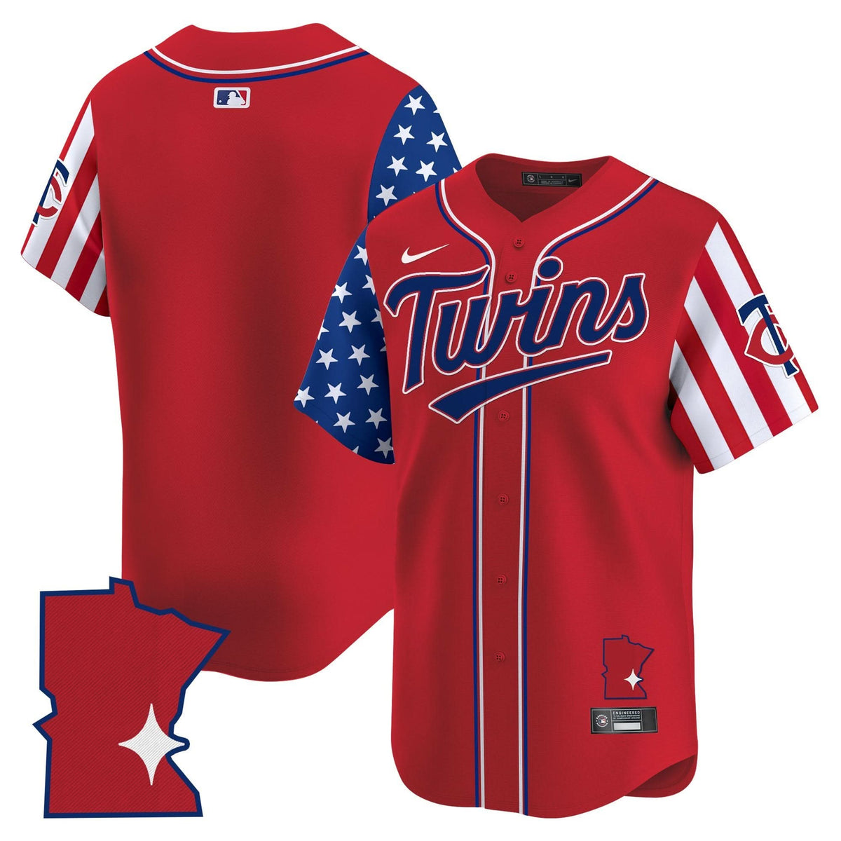 MT 2025 Independence Day Vapor Premier Limited Jersey - Stitched