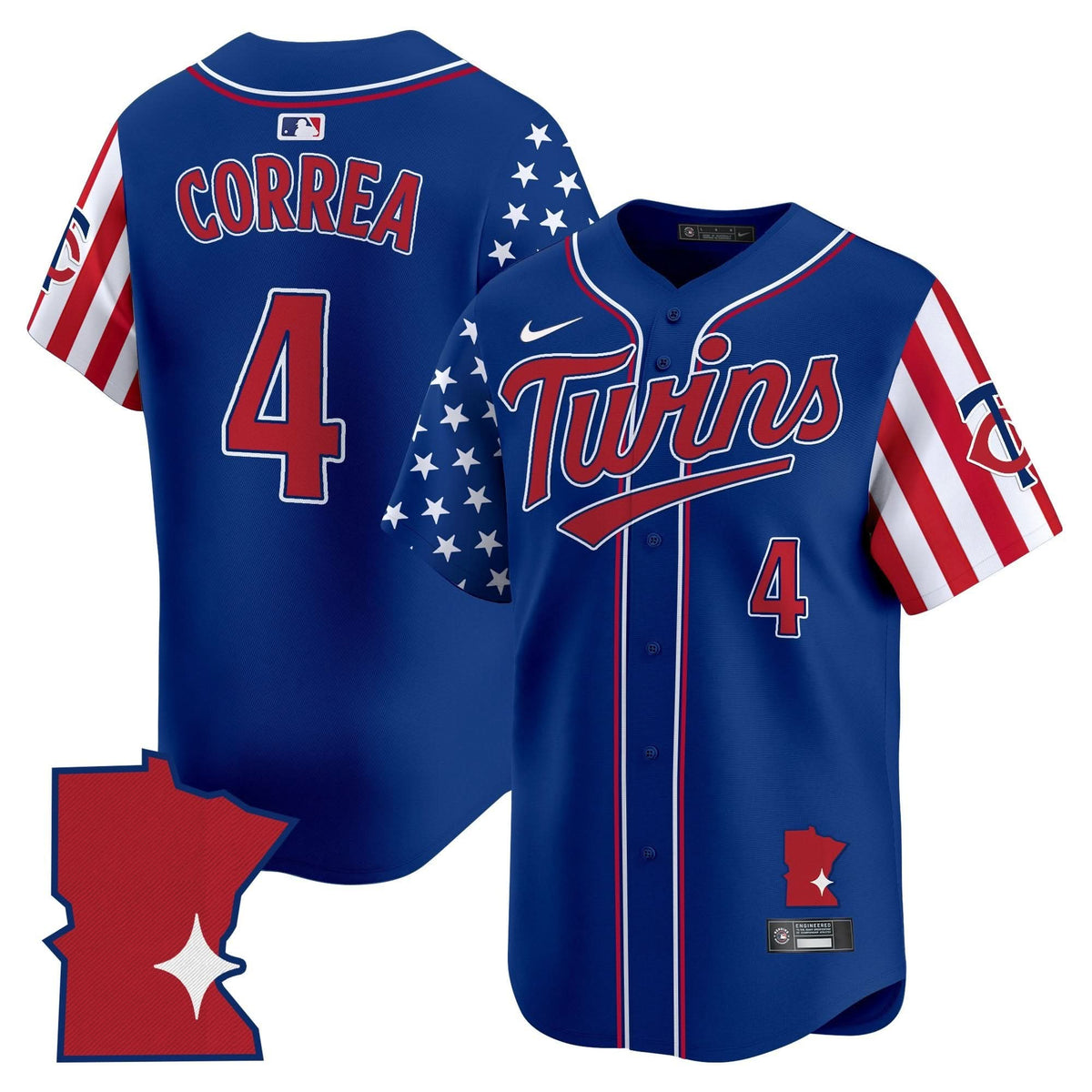 MT 2025 Independence Day Vapor Premier Limited Jersey - Stitched