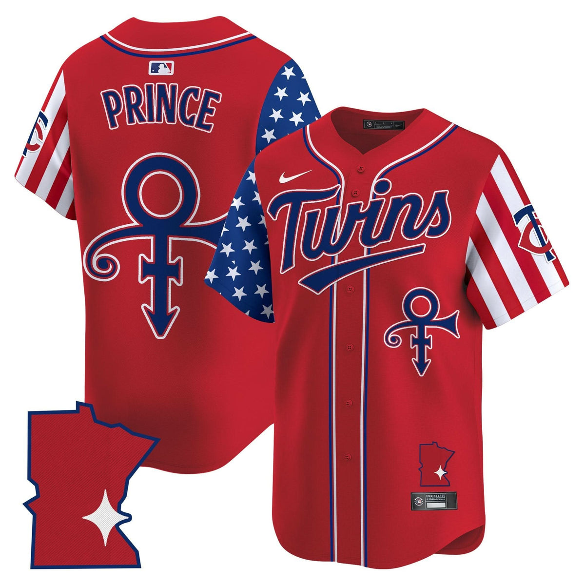 MT 2025 Independence Day Vapor Premier Limited Jersey - Stitched