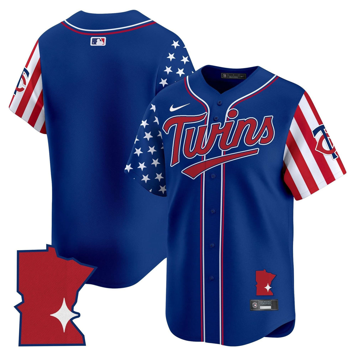 MT 2025 Independence Day Vapor Premier Limited Jersey - Stitched