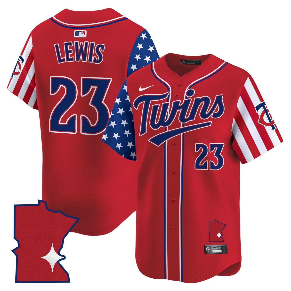 MT 2025 Independence Day Vapor Premier Limited Jersey - Stitched