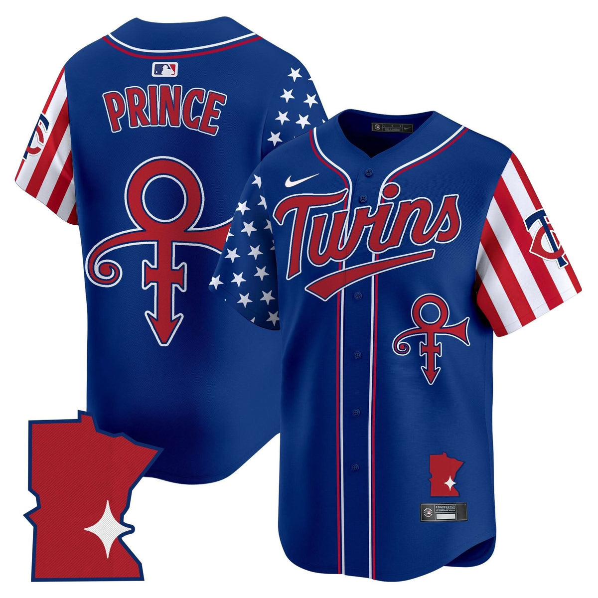 MT 2025 Independence Day Vapor Premier Limited Jersey - Stitched