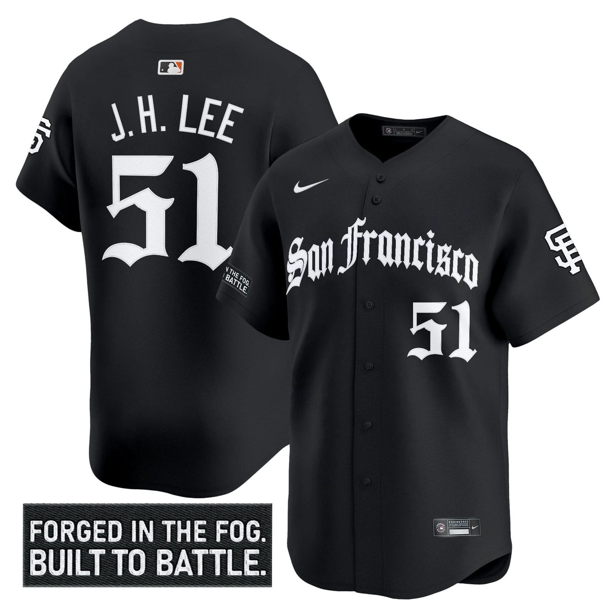 SFG 'Gothic Fog Edition' Vapor Premier Limited Jersey - Stitched