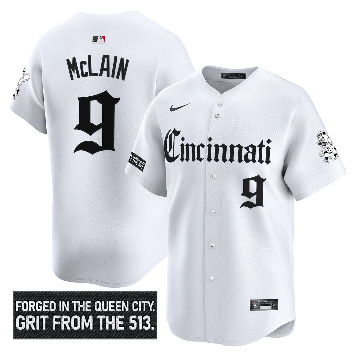 CR 'Gothic Queen City Edition' Vapor Premier Limited Jersey - Stitched