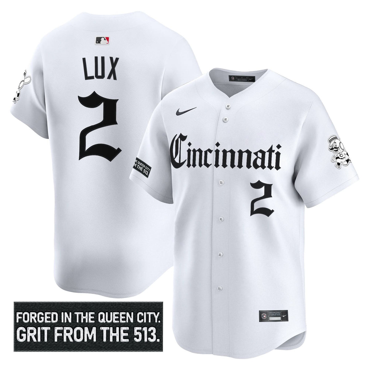 CR 'Gothic Queen City Edition' Vapor Premier Limited Jersey - Stitched
