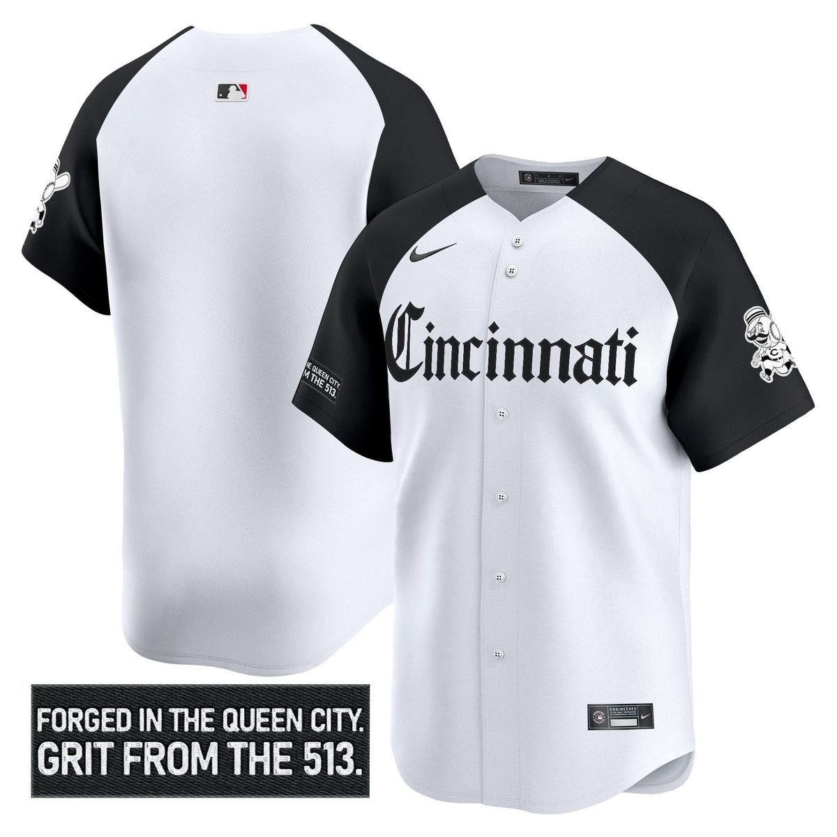CR 'Gothic Queen City Edition' Vapor Premier Limited Jersey - Stitched
