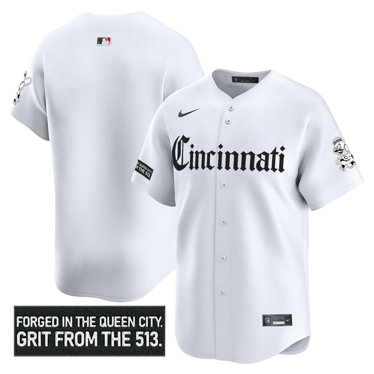 CR 'Gothic Queen City Edition' Vapor Premier Limited Jersey - Stitched
