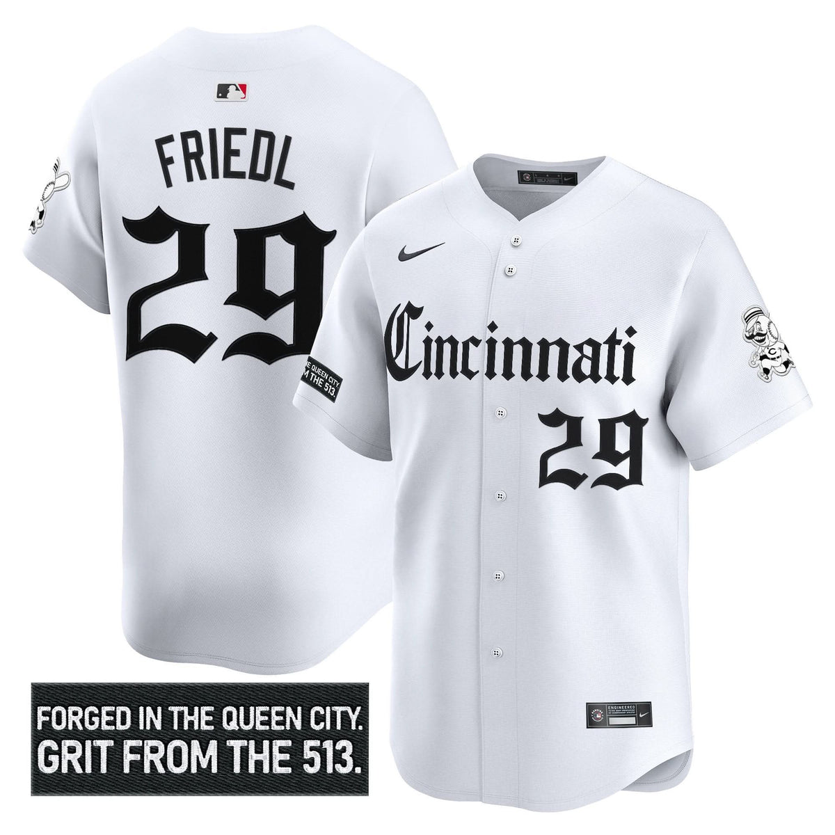 CR 'Gothic Queen City Edition' Vapor Premier Limited Jersey - Stitched