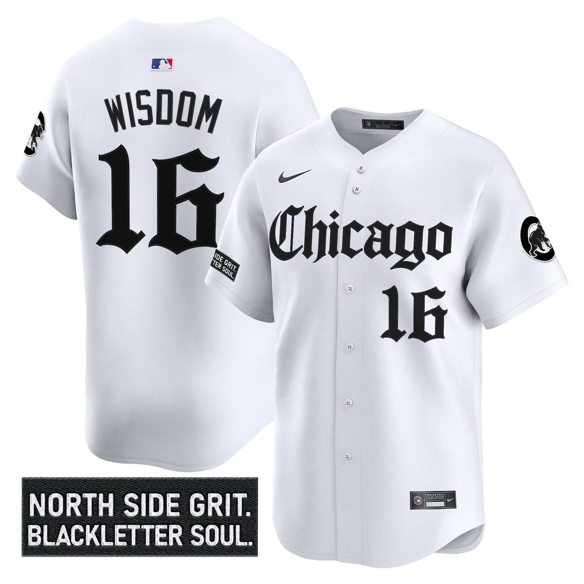 CC 'Gothic North Side Edition' Vapor Premier Limited Jersey V2 - Stitched