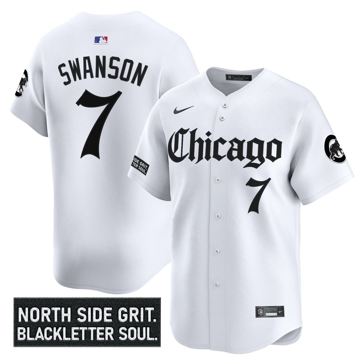 CC 'Gothic North Side Edition' Vapor Premier Limited Jersey V2 - Stitched