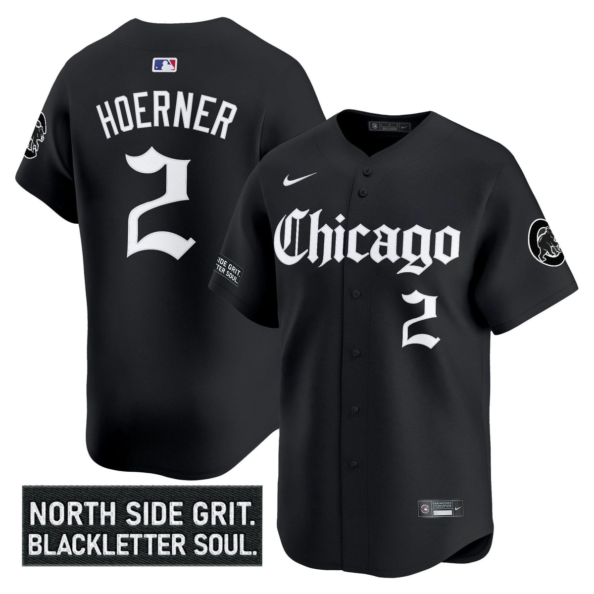 CC 'Gothic North Side Edition' Vapor Premier Limited Jersey V2 - Stitched