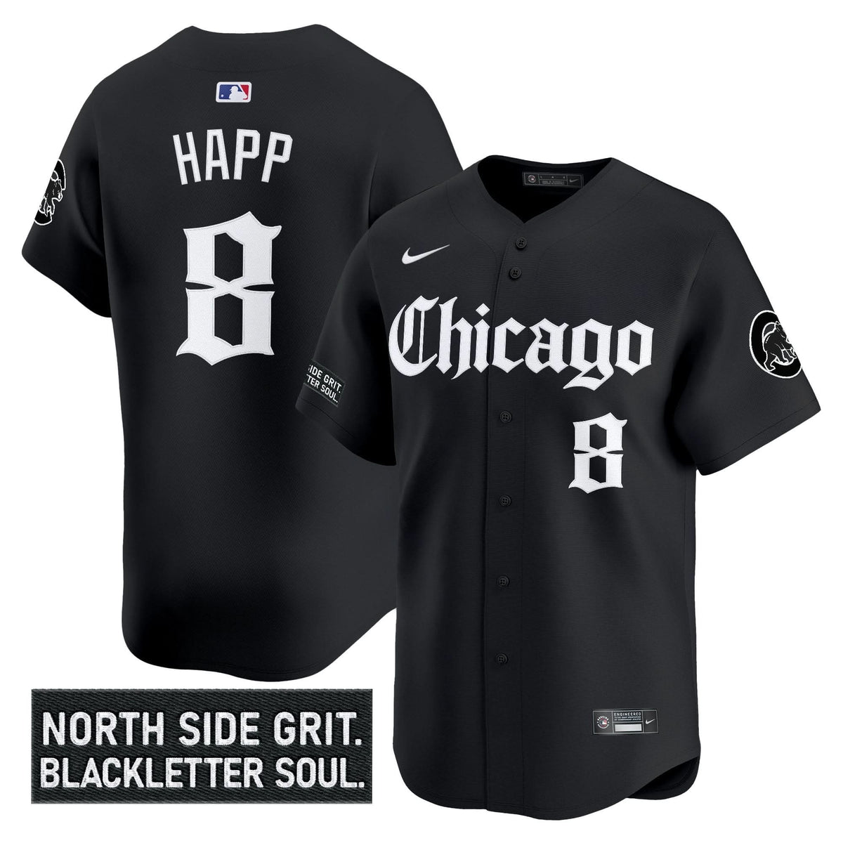 CC 'Gothic North Side Edition' Vapor Premier Limited Jersey V2 - Stitched
