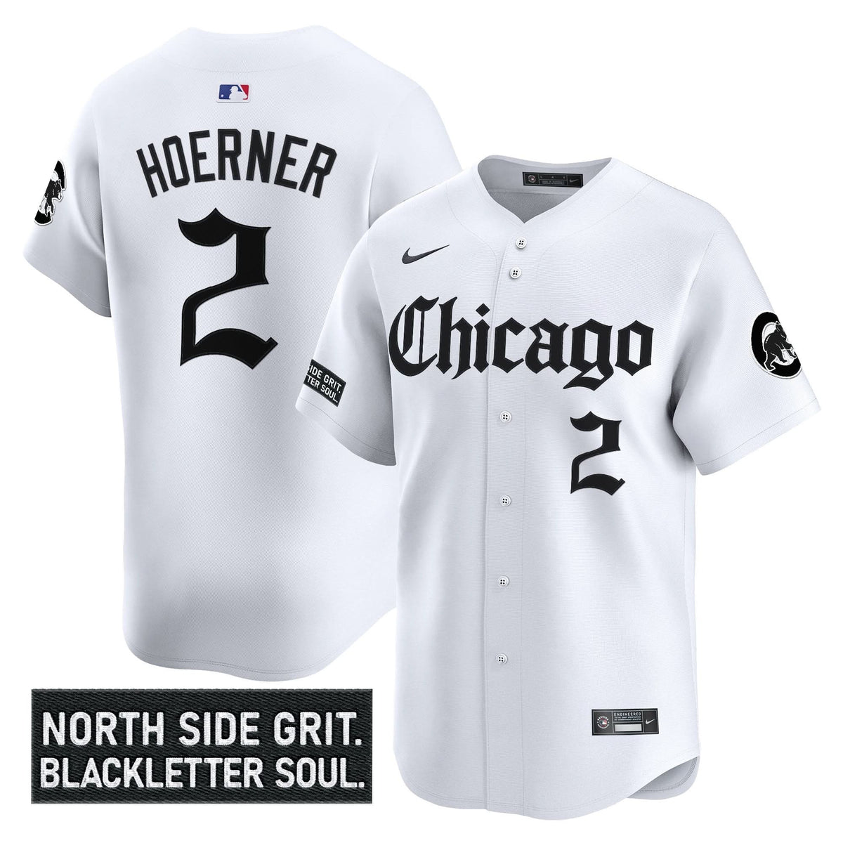 CC 'Gothic North Side Edition' Vapor Premier Limited Jersey V2 - Stitched