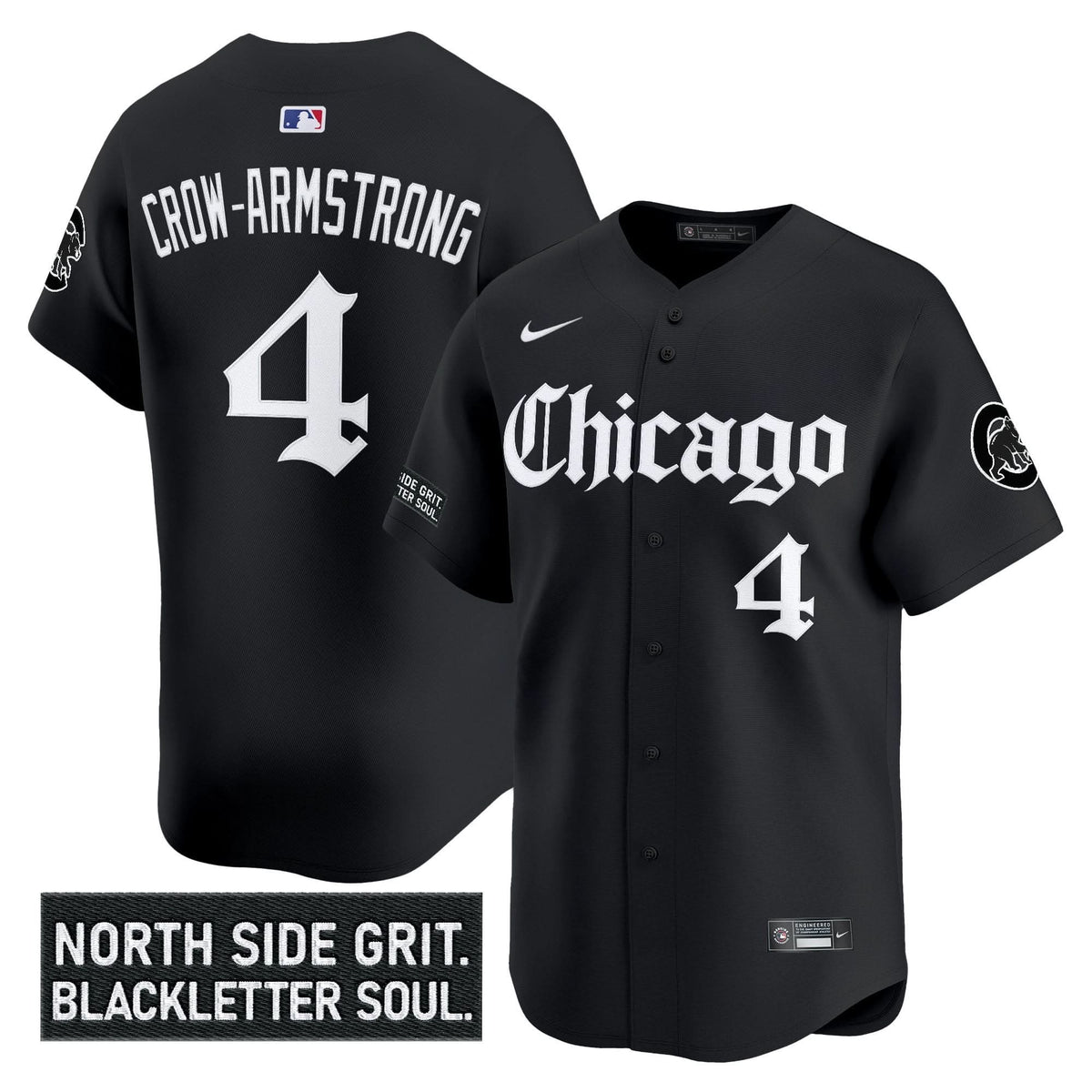 CC 'Gothic North Side Edition' Vapor Premier Limited Jersey V2 - Stitched