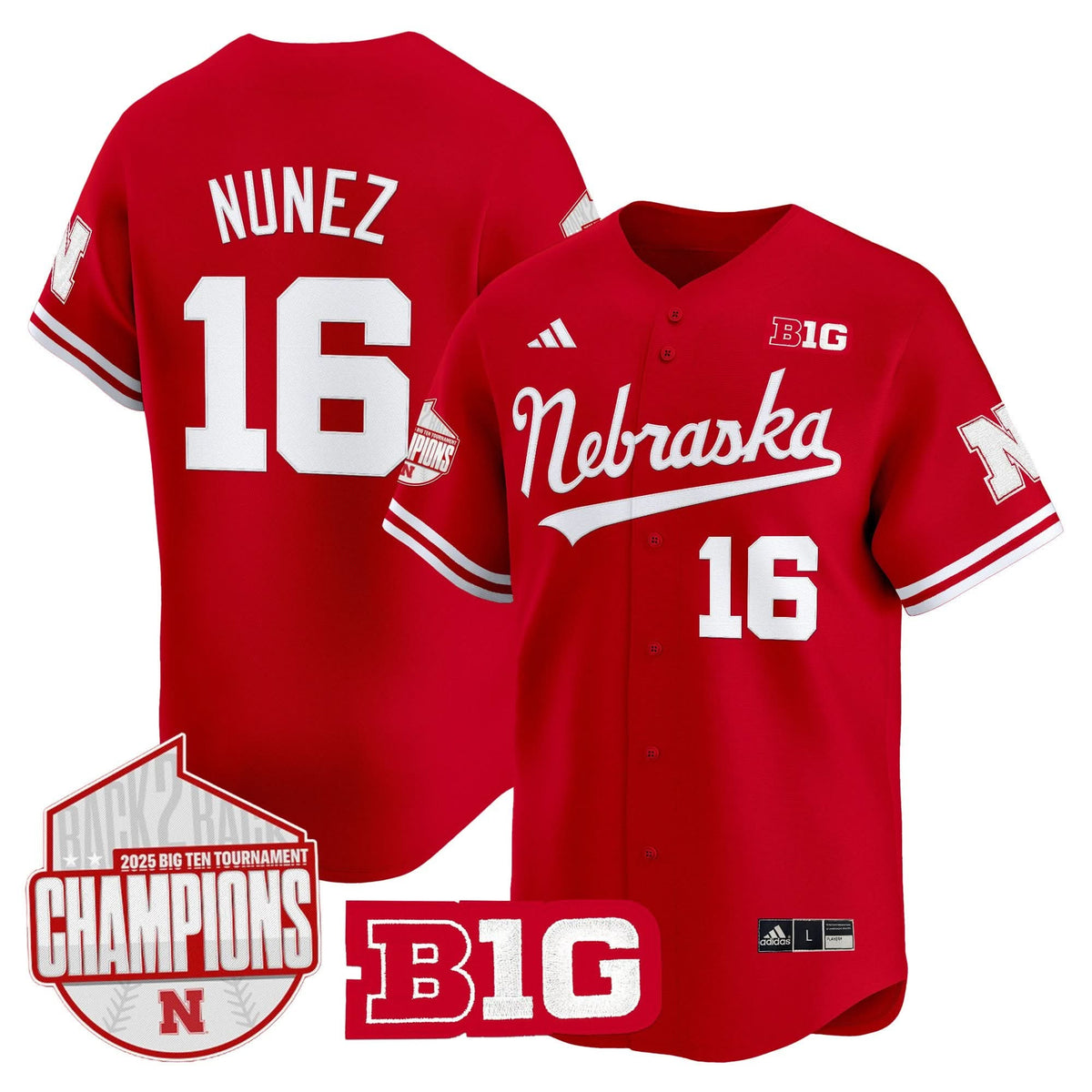 NH Back 2 Back Champions Patch Vapor Premier Limited Jersey