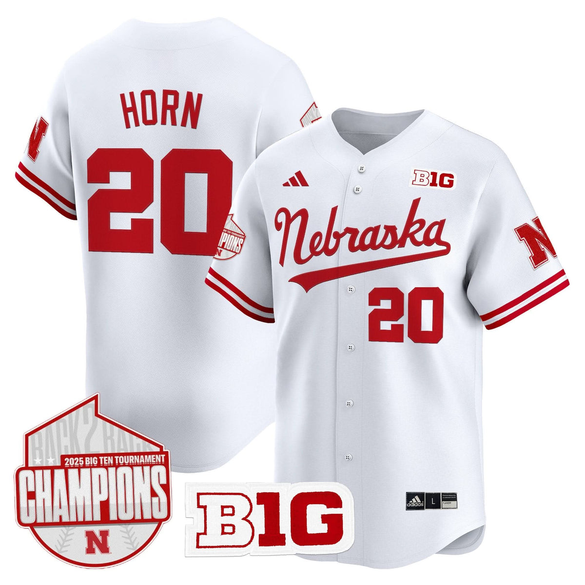 NH Back 2 Back Champions Patch Vapor Premier Limited Jersey