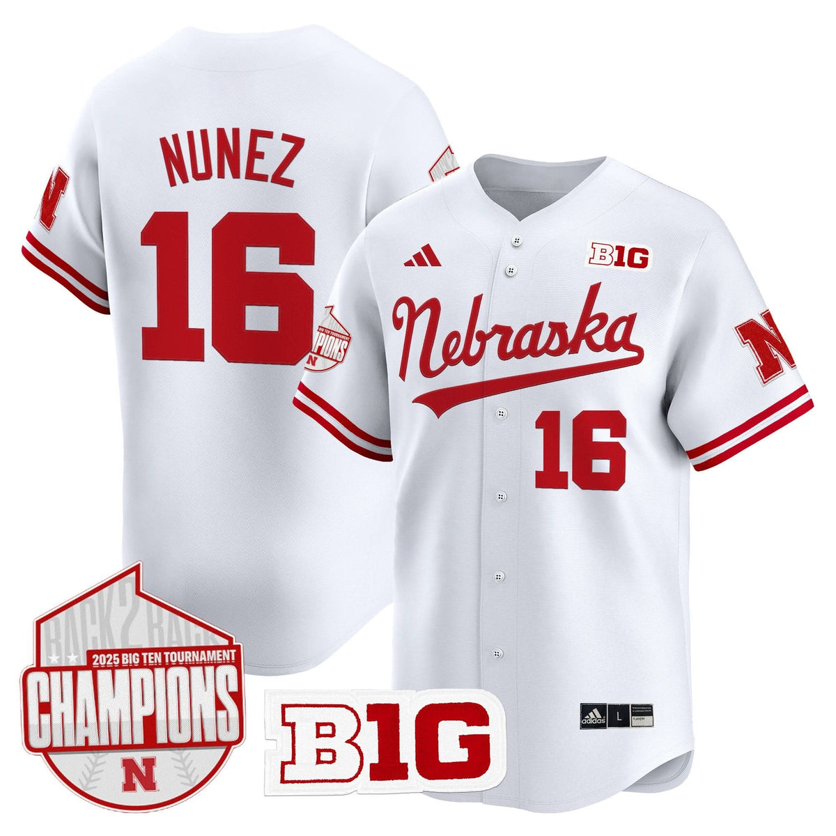 NH Back 2 Back Champions Patch Vapor Premier Limited Jersey