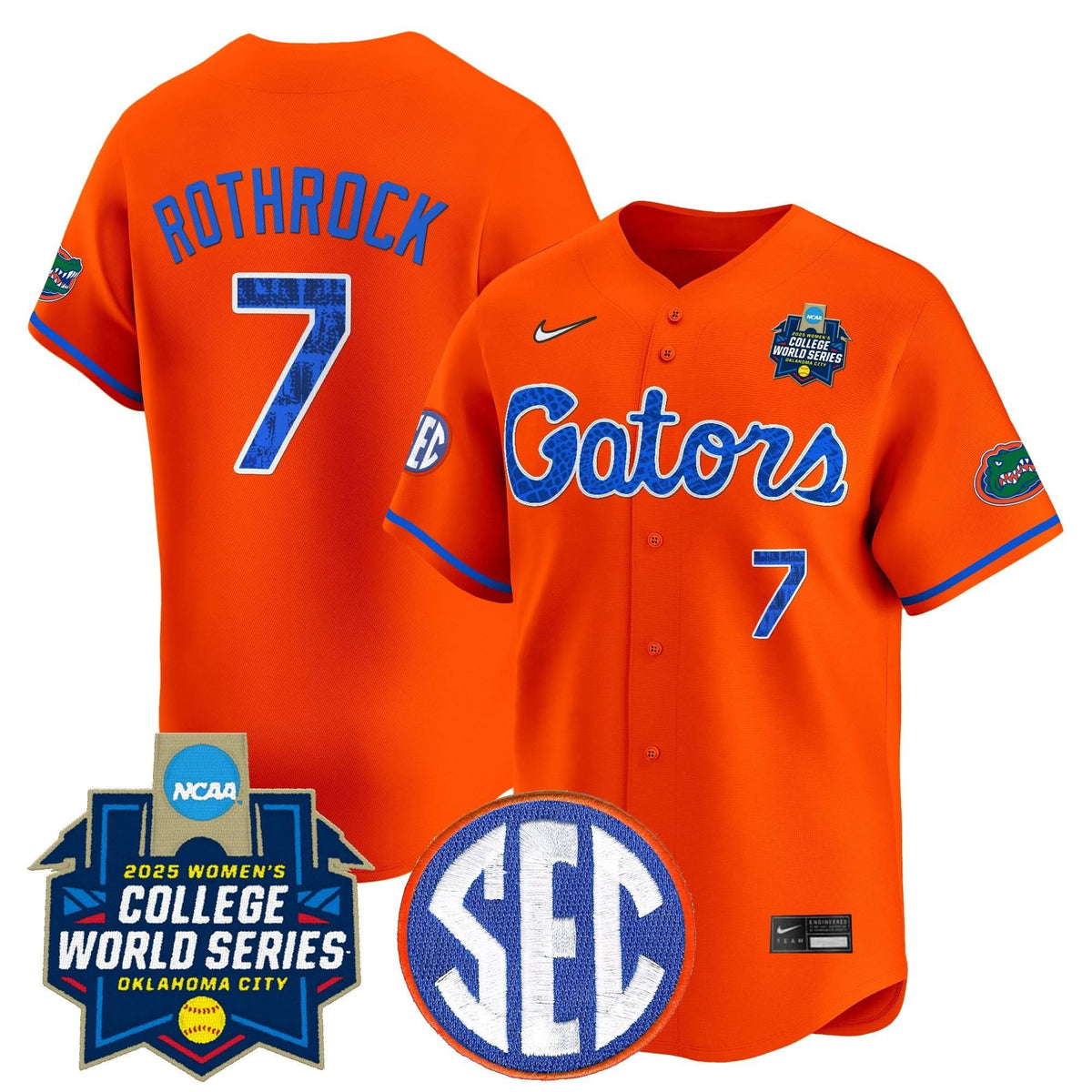 FG Softball 2025 World Series (WCWS) Vapor Premier Limited Jersey - Stitched