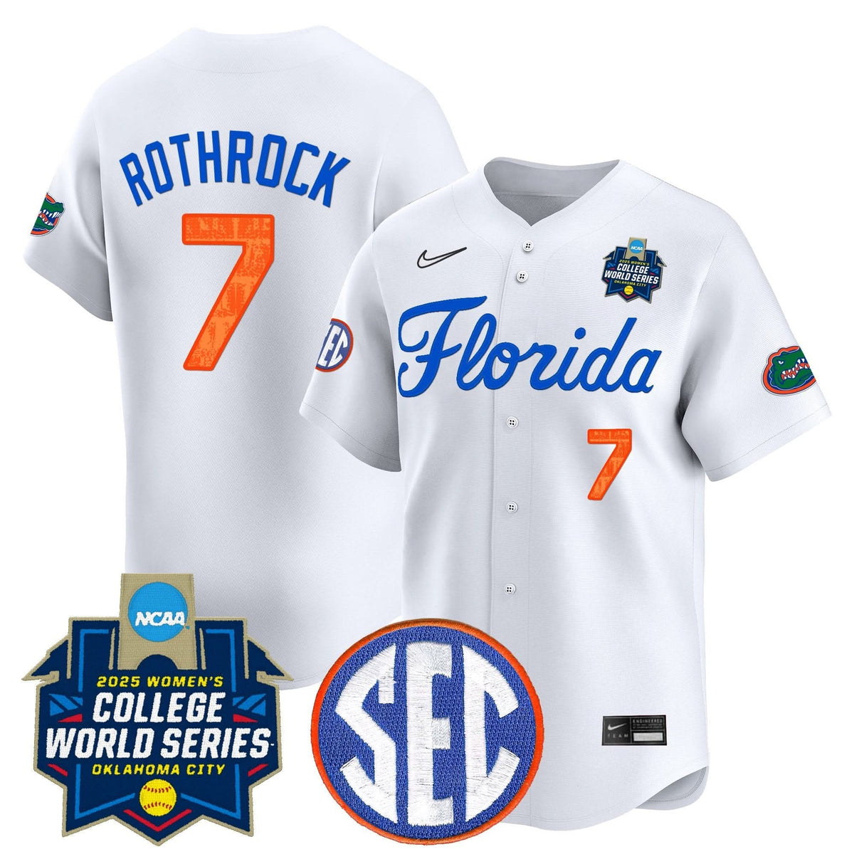 FG Softball 2025 World Series (WCWS) Vapor Premier Limited Jersey - Stitched