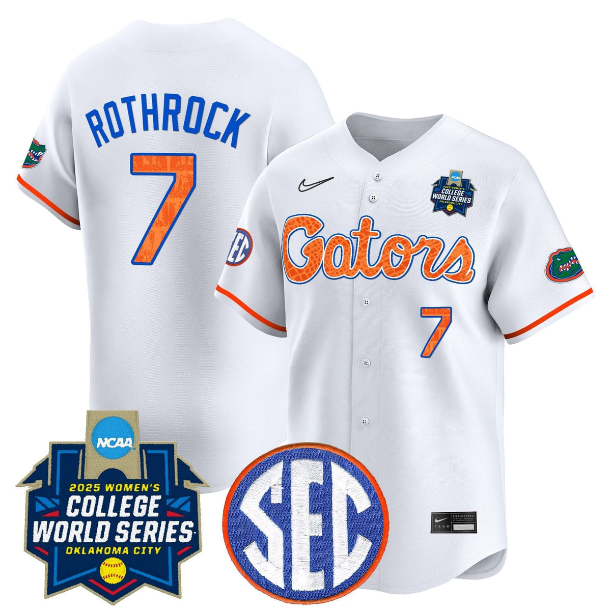 FG Softball 2025 World Series (WCWS) Vapor Premier Limited Jersey - Stitched