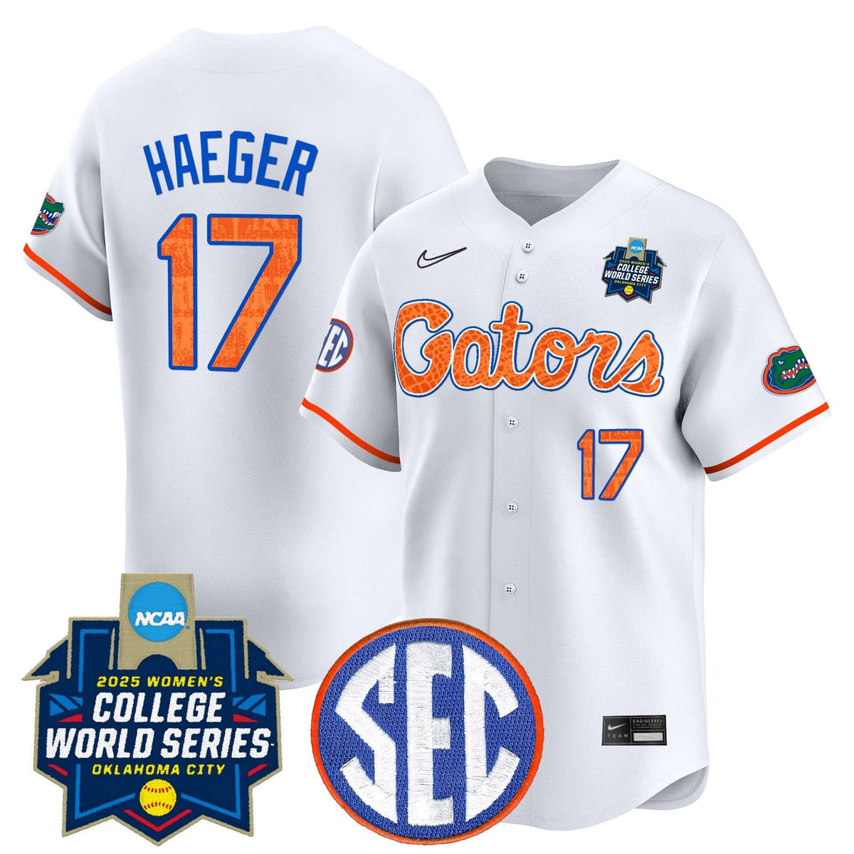 FG Softball 2025 World Series (WCWS) Vapor Premier Limited Jersey - Stitched
