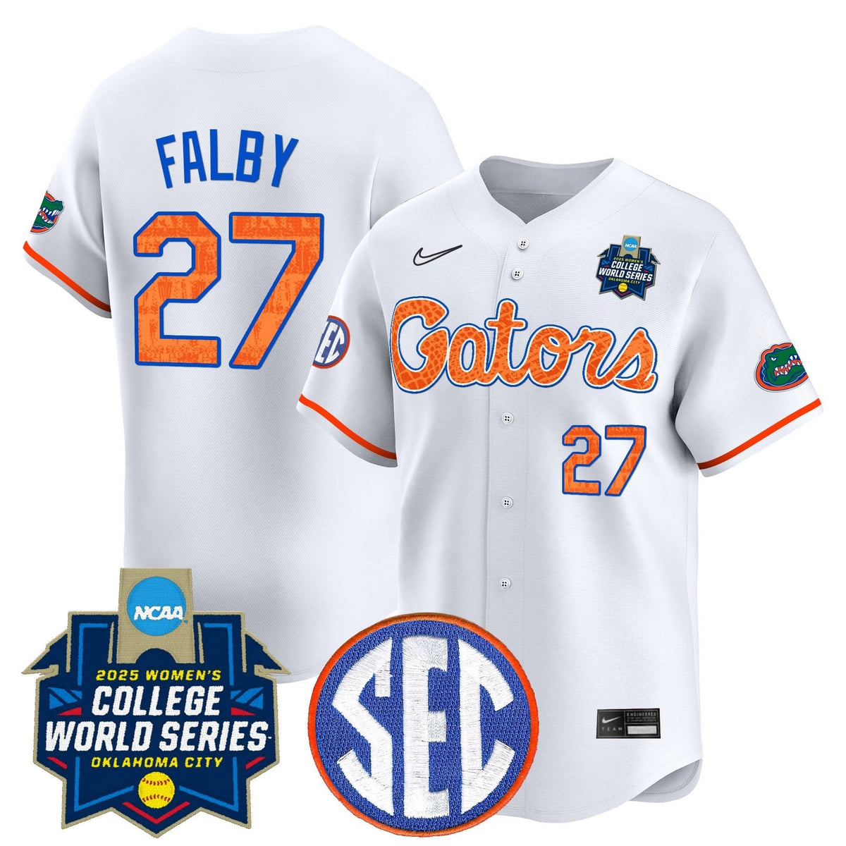 FG Softball 2025 World Series (WCWS) Vapor Premier Limited Jersey - Stitched