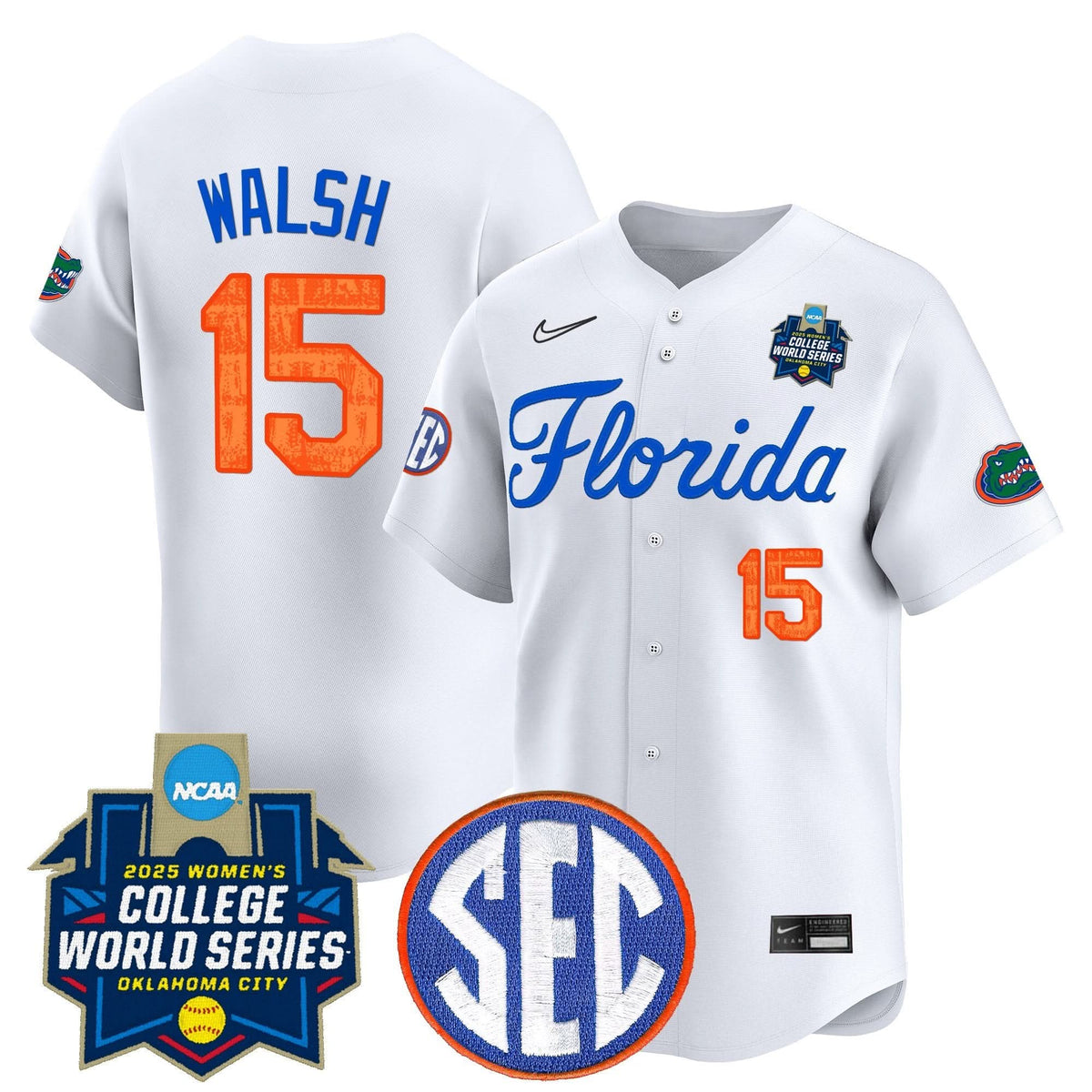 FG Softball 2025 World Series (WCWS) Vapor Premier Limited Jersey - Stitched