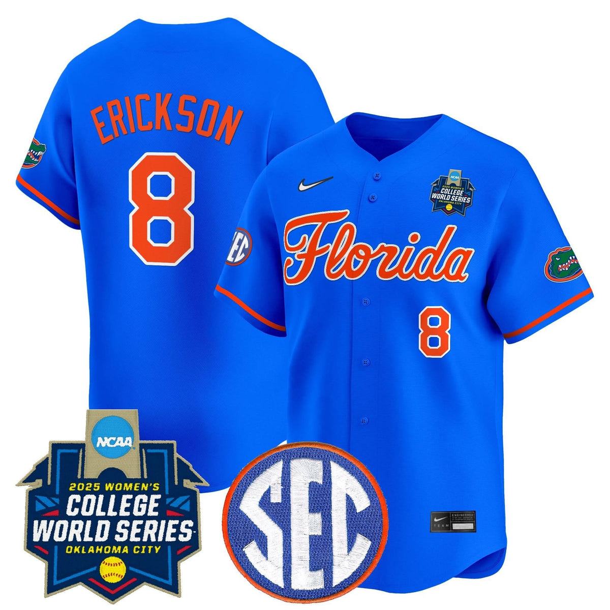 FG Softball 2025 World Series (WCWS) Vapor Premier Limited Jersey - Stitched