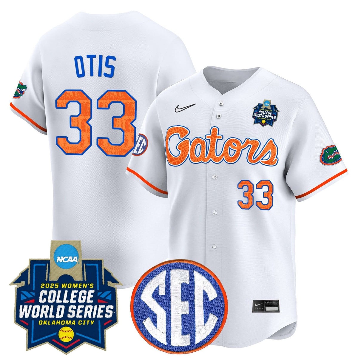 FG Softball 2025 World Series (WCWS) Vapor Premier Limited Jersey - Stitched