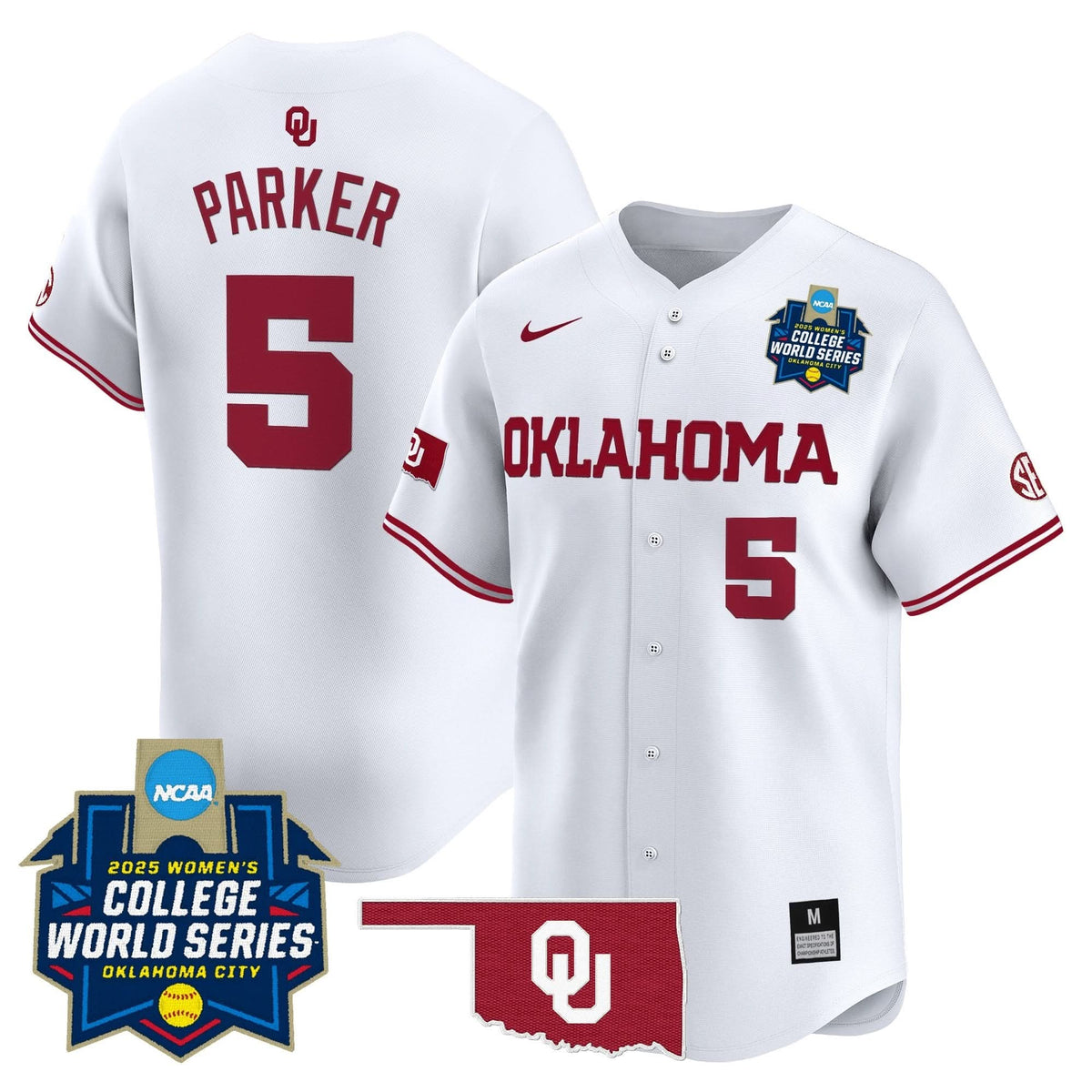 OS Softball 2025 World Series (WCWS) Vapor Premier Limited Jersey - Stitched