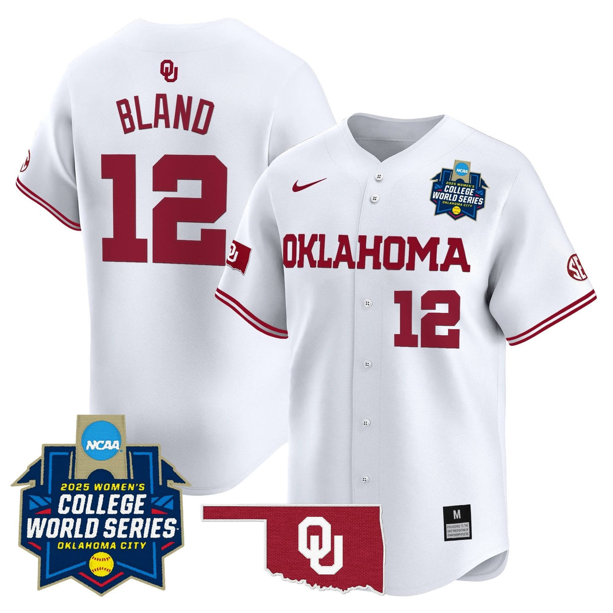 OS Softball 2025 World Series (WCWS) Vapor Premier Limited Jersey - Stitched