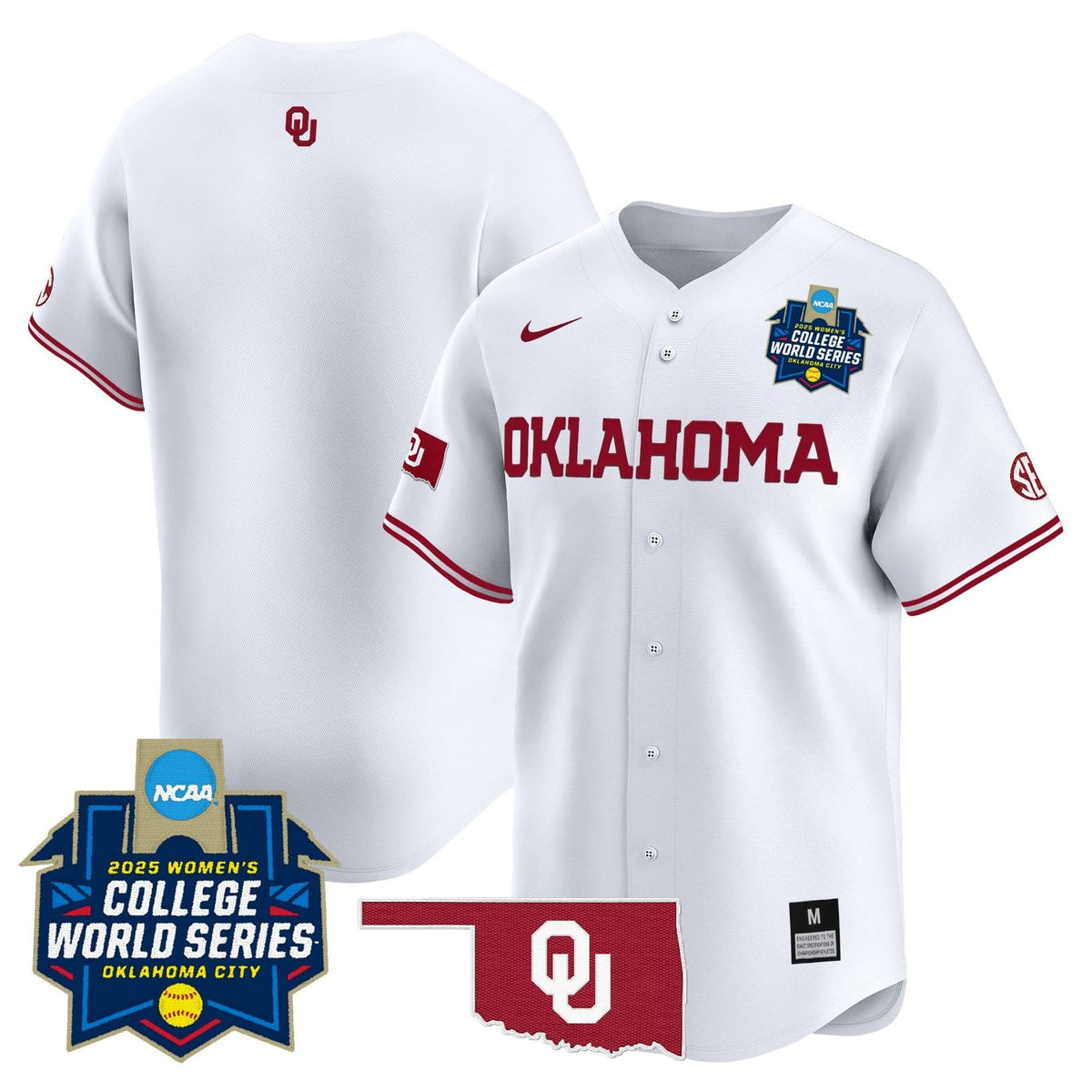 OS Softball 2025 World Series (WCWS) Vapor Premier Limited Jersey - Stitched