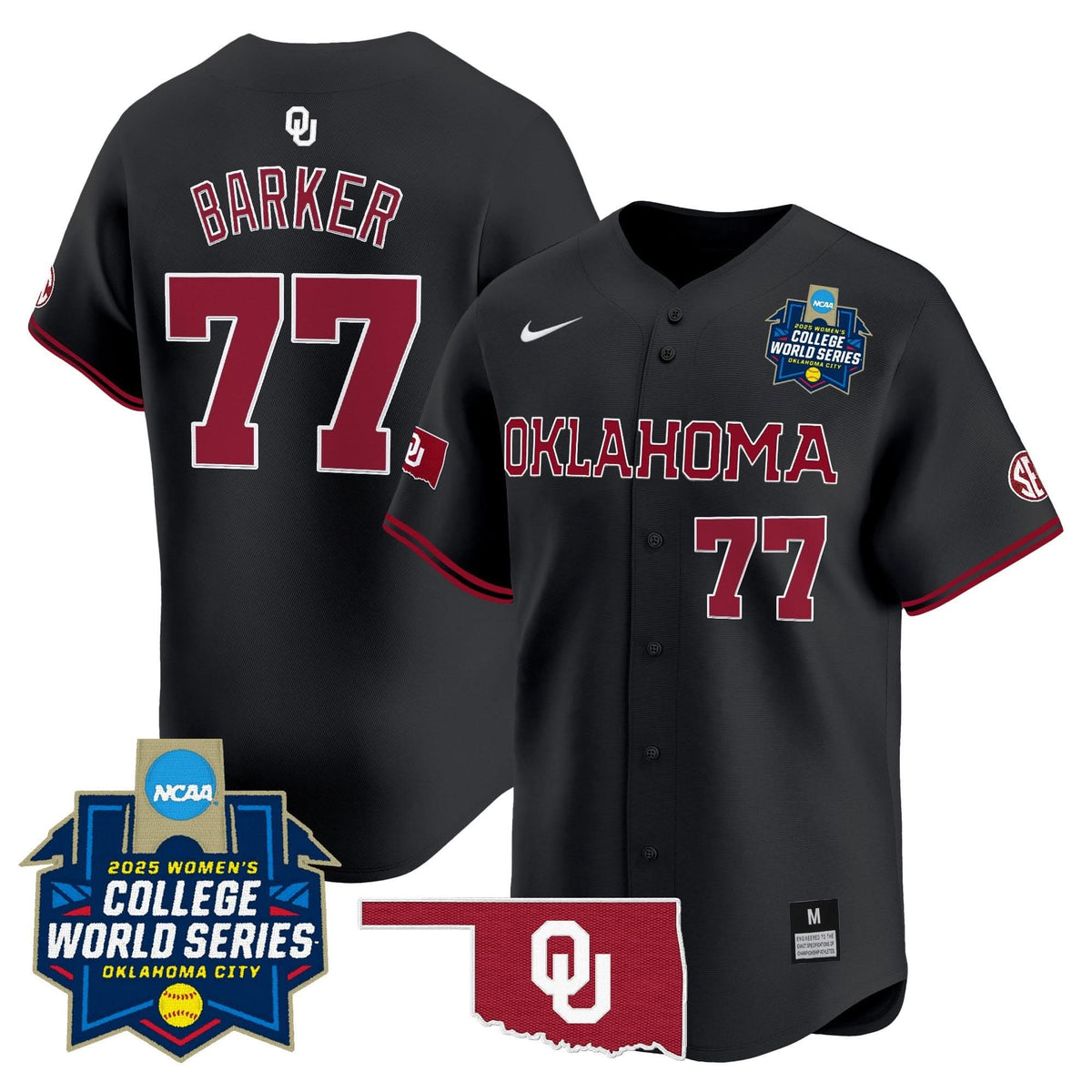 OS Softball 2025 World Series (WCWS) Vapor Premier Limited Jersey - Stitched
