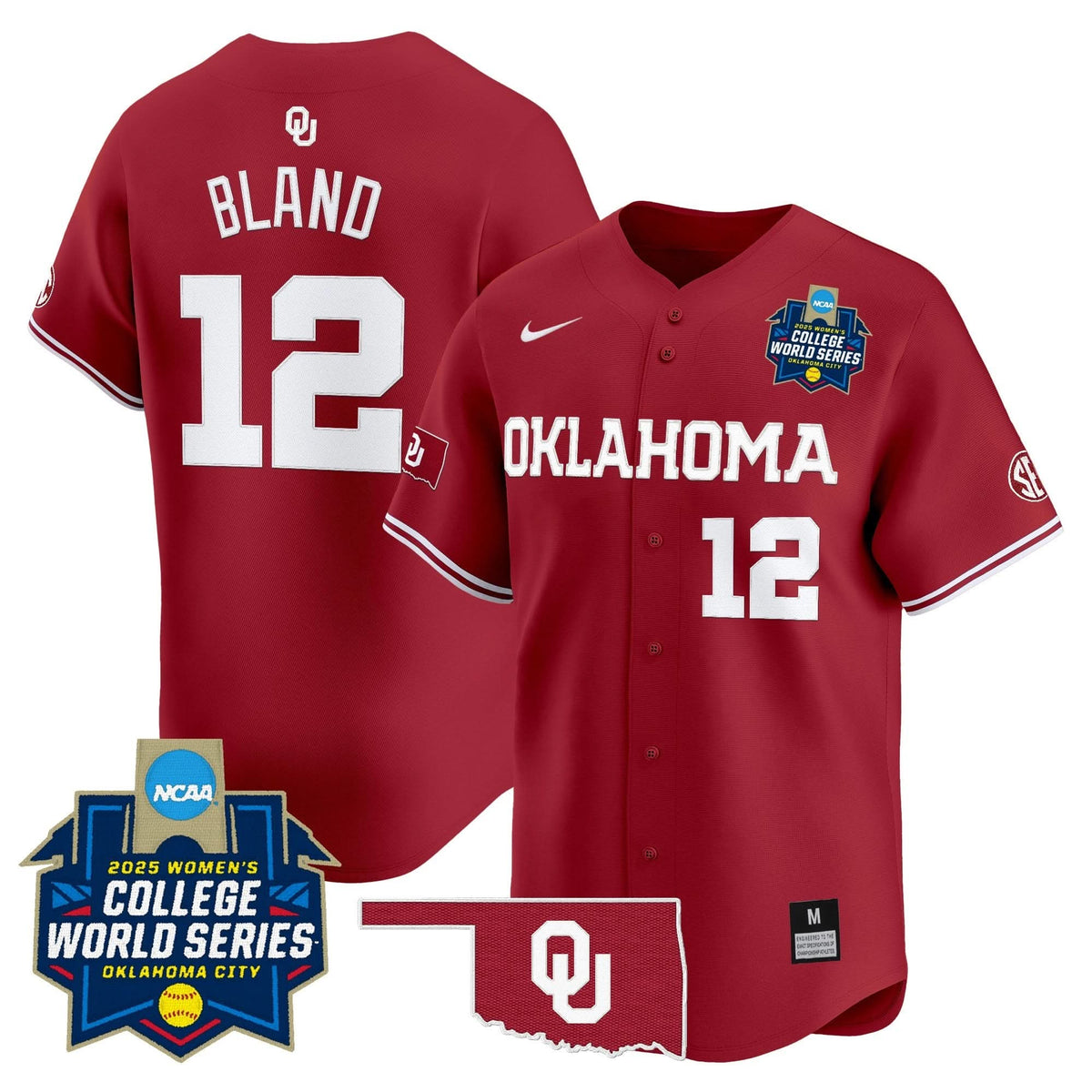OS Softball 2025 World Series (WCWS) Vapor Premier Limited Jersey - Stitched