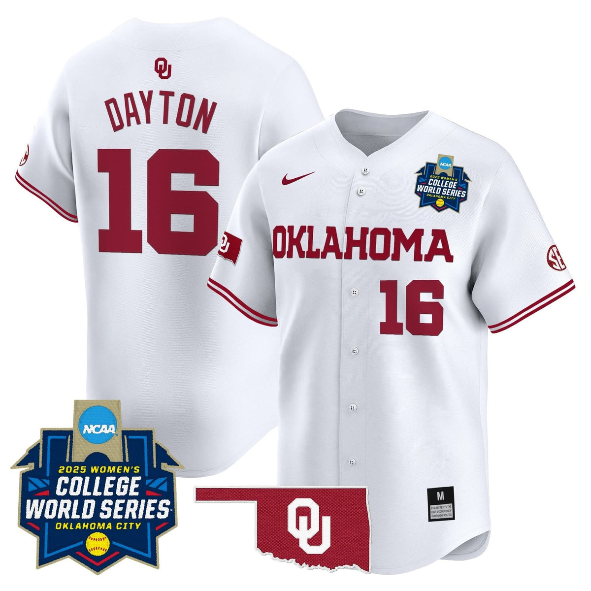 OS Softball 2025 World Series (WCWS) Vapor Premier Limited Jersey - Stitched