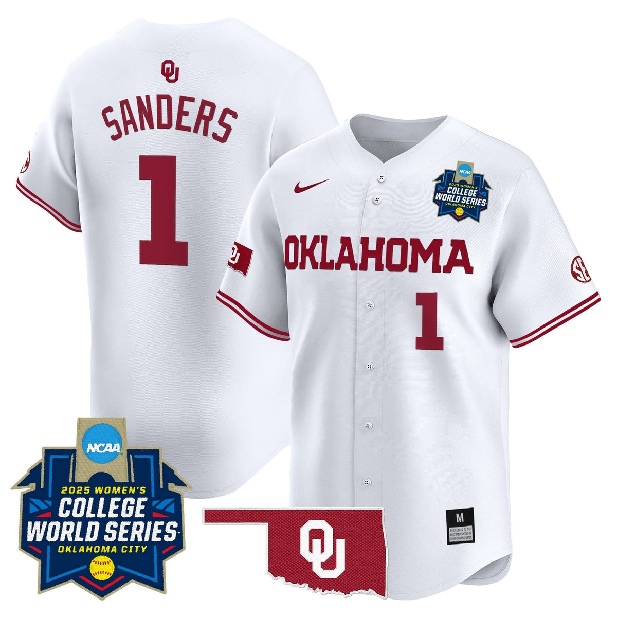 OS Softball 2025 World Series (WCWS) Vapor Premier Limited Jersey - Stitched